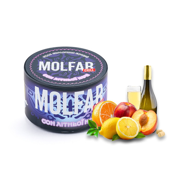 Табак Molfar Chill Line Сон Летней Ночи (Белое вино, Апельсин, Персик, Лимон) 200 г