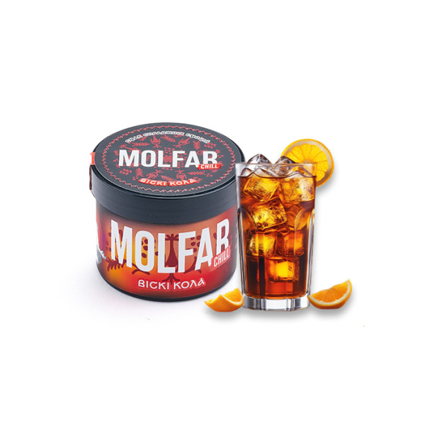Табак Molfar Chill Line Виски Кола (Виски, Кола, Апельсин) 40 г