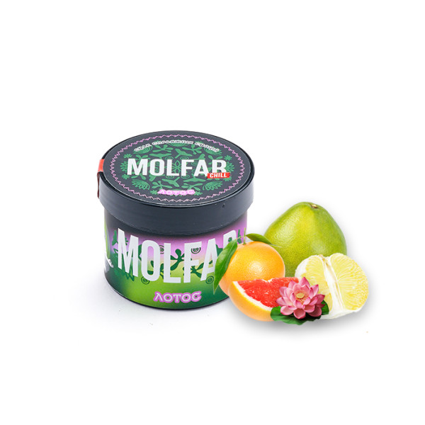 Тютюн Molfar Chill Line Лотос (Грейпфрут, Лотос, Помело) 40 г