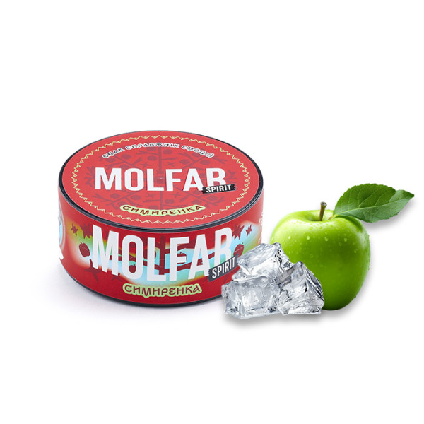 Табак Molfar Spirit Line Симиренка (Зеленое яблоко, Лед) 100 г