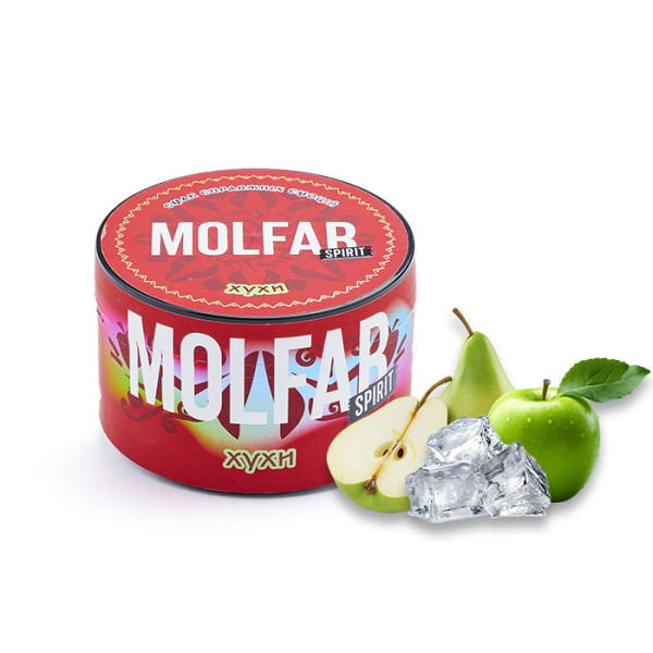 Табак Molfar Spirit Line Line Хухи (Груша, Яблоко, Лед) 200 г