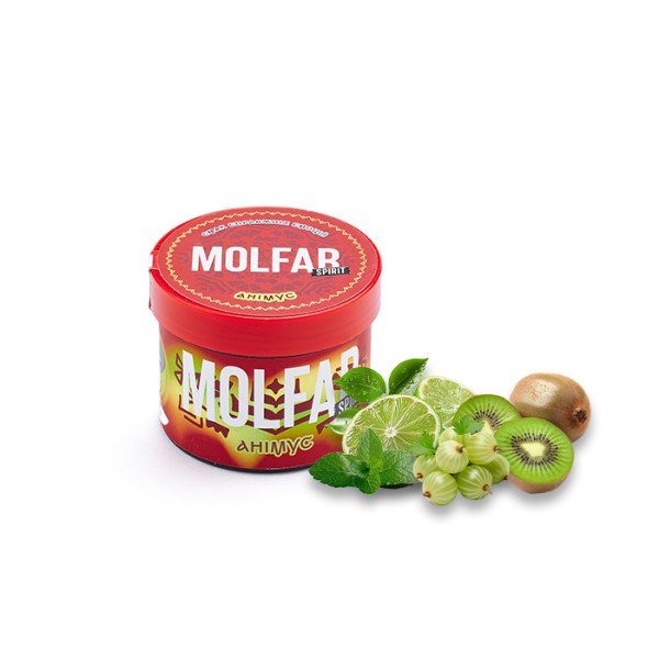 Табак Molfar Spirit Line Анимус (Киви, Крыжовник, Лайм, Мята) 40 г