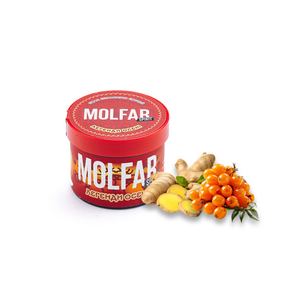 Табак Molfar Spirit Line Легенды осени (Имбирь, Облепиха) 40 г