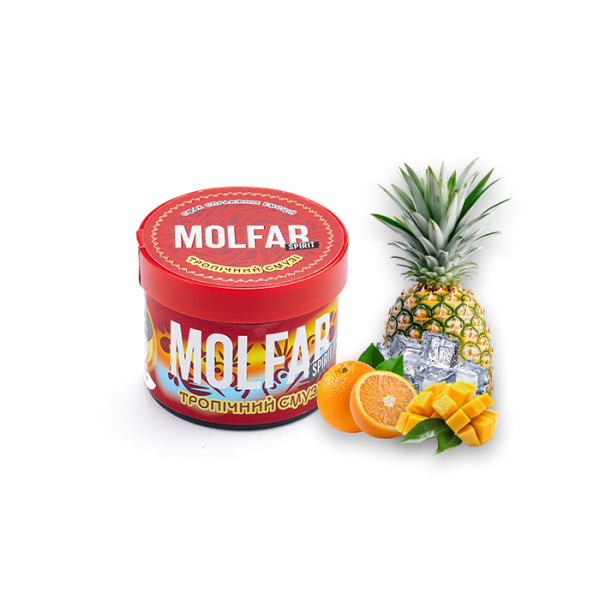 Табак Molfar Spirit Line Тропический смузи (Ананас, Апельсин, Манго, Лед) 40 г