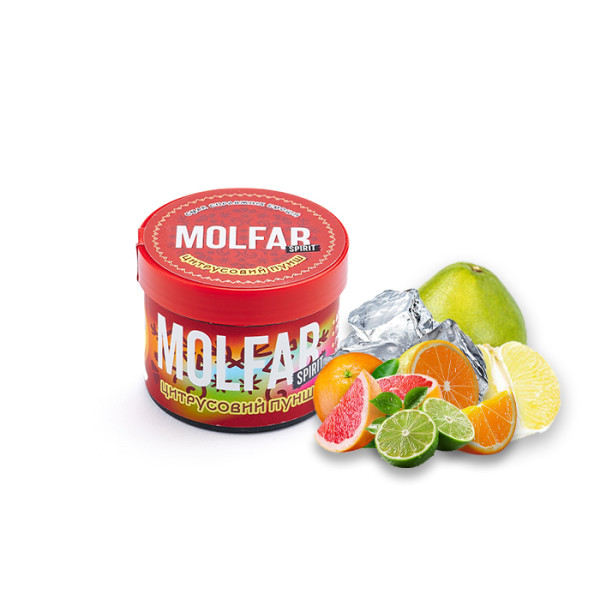Табак Molfar Spirit Line Цитрусовый Пунш (Апельсин, Грейпфрут, Лайм, Лед, Помело) 40 г