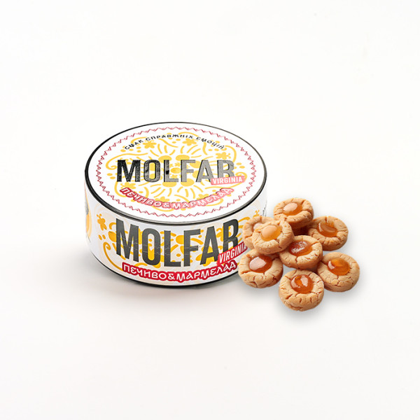 Табак Molfar Verginia Line Печенье мармелад (Печенье, Мармелад) 100 г