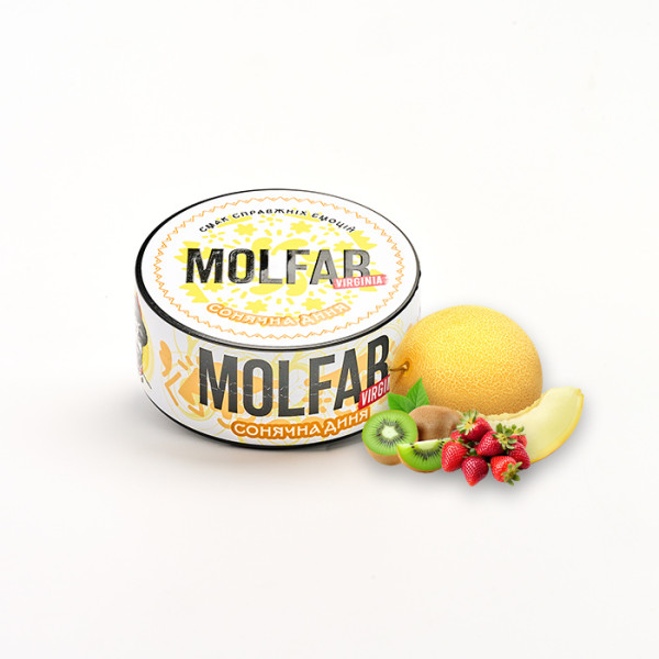 Табак Molfar Verginia Line Солнечная дыня (Клубника, Дыня, Киви) 100 г