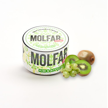 Тютюн Molfar Verginia Line Ківі Аґрус (Ківі, Аґрус) 200 г Тютюн Molfar Verginia Line Ківі Аґрус (Ківі, Аґрус) 200 г