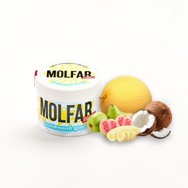 Табак Molfar Verginia Line Солнечный микс (Гуава, Дыня, Банан, Кокос) 40 г