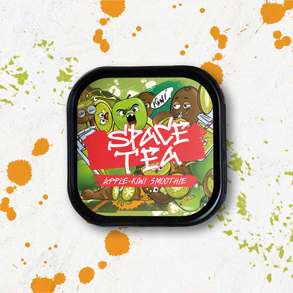 Безнікотинова суміш Space Tea Apple Kiwi Smoothie (Яблуко, Ківі, Смузі) 100 г