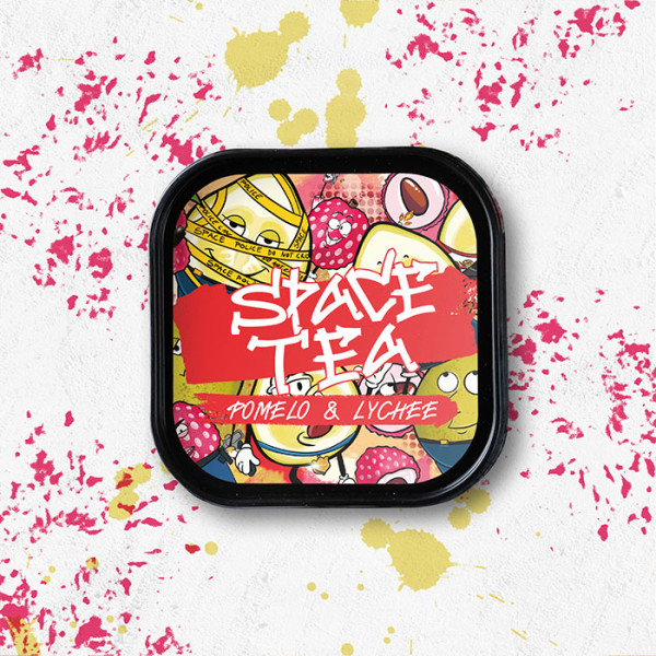 Безникотиновая смесь Space Tea Pomelo Lychee (Помело, Личи) 100 г