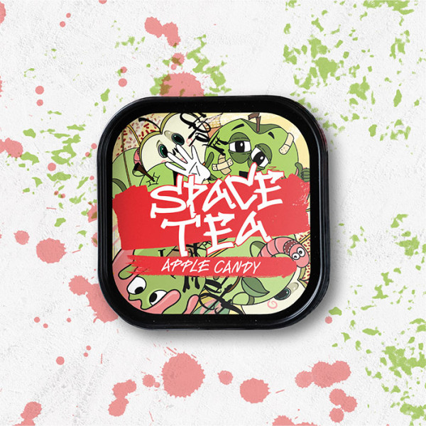 Безникотиновая смесь Space Tea Apple Candy (Яблочная конфета) 100 г