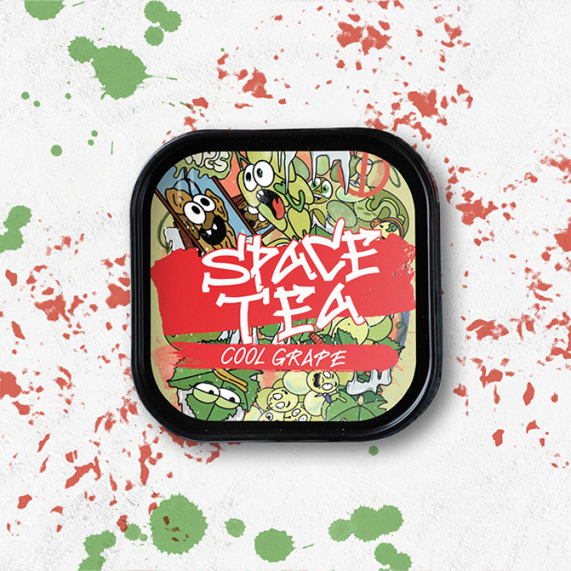 Безнікотинова суміш Space Tea Cool Grape (Холодний Виноград) 100 г Безнікотинова суміш Space Tea Cool Grape (Холодний Виноград) 100 г