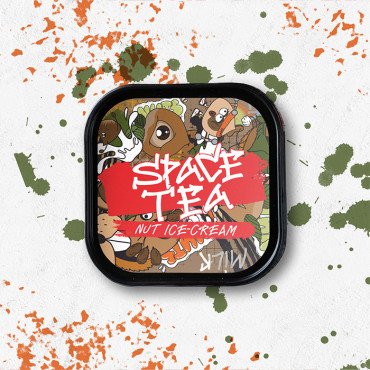 Безнікотинова суміш Space Tea Nut ice-cream (Пломбір, Горіх) 100 г Безнікотинова суміш Space Tea Nut ice-cream (Пломбір, Горіх) 100 г