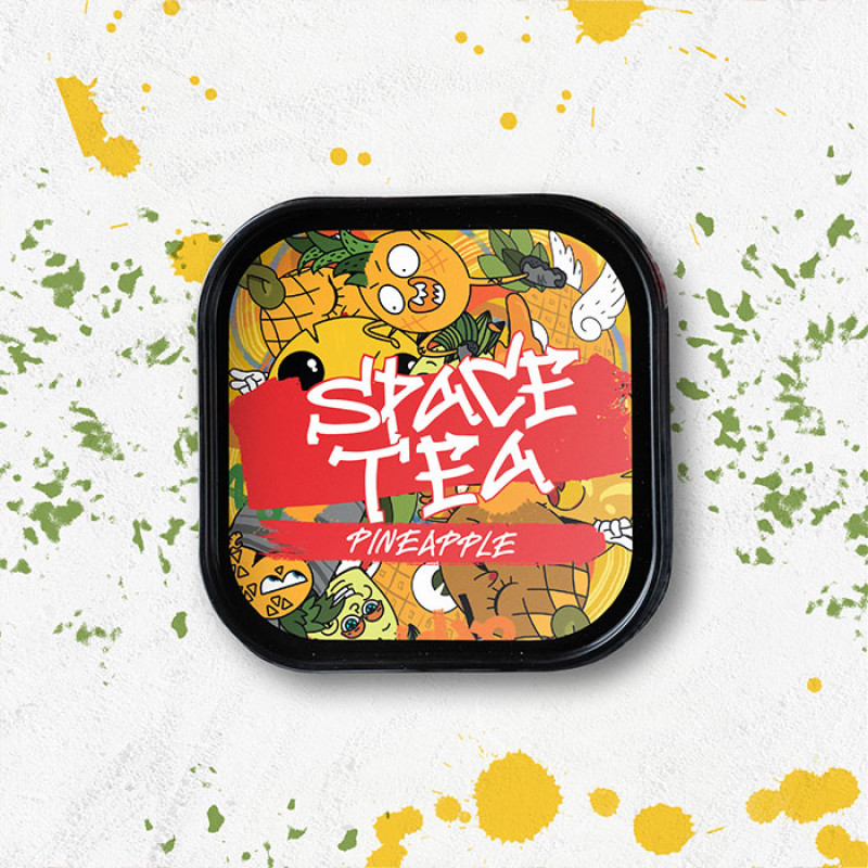 Безникотиновая смесь Space Tea Pineapple (Ананас) 100 г Безникотиновая смесь Space Tea Pineapple (Ананас) 100 г