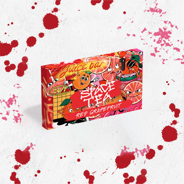 Безникотиновая смесь Space Tea Red Grapefruit (Грейпфрут) 40 г
