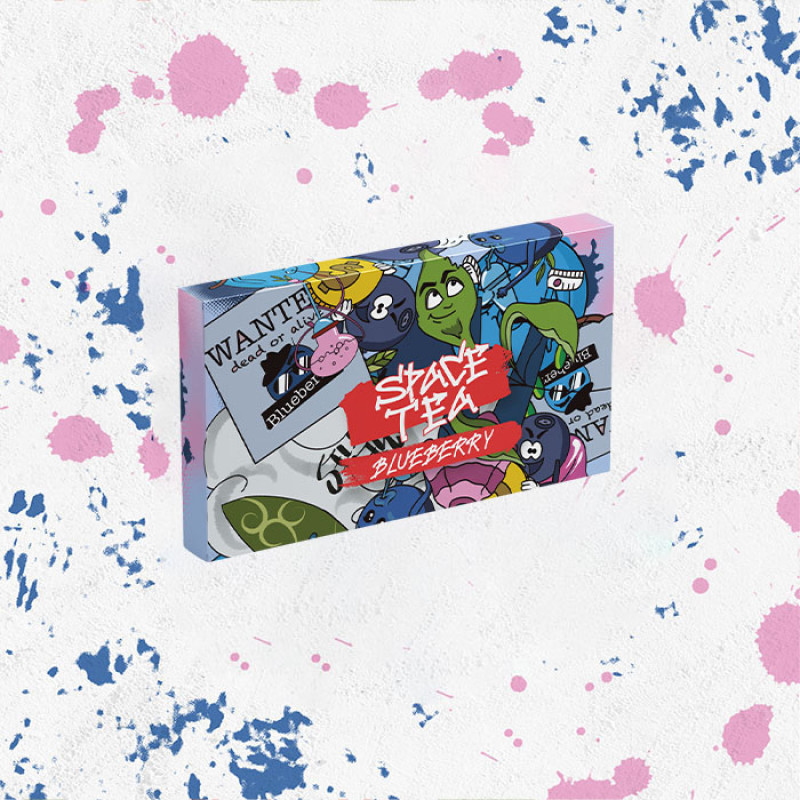 Безнікотинова суміш Space Tea Blueberry (Чорниця) 40 г