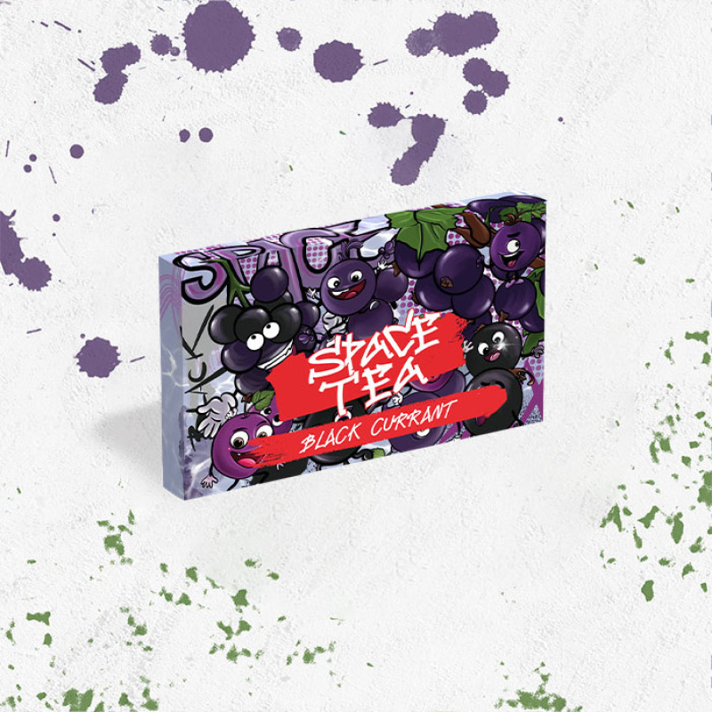 Безникотиновая смесь Space Tea Black Currant (Черная смородина) 40 г Безникотиновая смесь Space Tea Black Currant (Черная смородина) 40 г