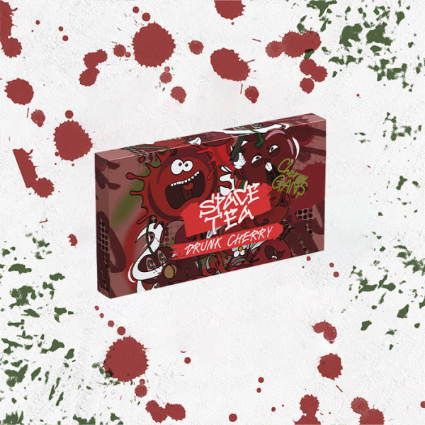 Безникотиновая смесь Space Tea Drunk Cherry (Пьяная вишня) 40 г
