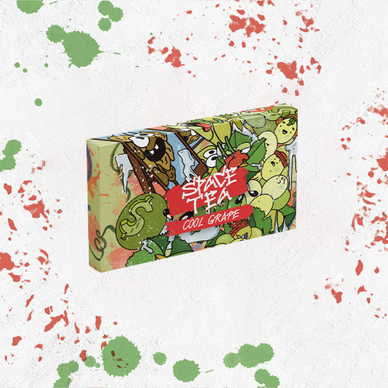Безникотиновая смесь Space Tea Cool Grape (Холодный Виноград) 40 г Безникотиновая смесь Space Tea Cool Grape (Холодный Виноград) 40 г