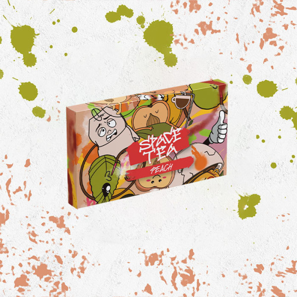 Безникотиновая смесь Space Tea Peach (Персик) 40 г