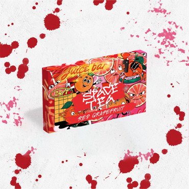 Безнікотинова суміш Space Tea Red Grapefruit (Грейпфрут) 40 г
