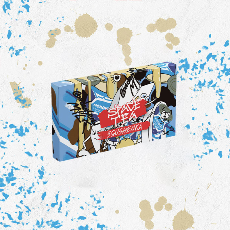 Безникотиновая смесь Space Tea Sgushenka (Сгущенка) 40 г Безникотиновая смесь Space Tea Sgushenka (Сгущенка) 40 г