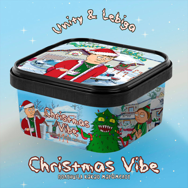 Тютюн Unity x Lebiga Christmas Vibe (Полуниця, Какао, Маршмелоу) 250 г