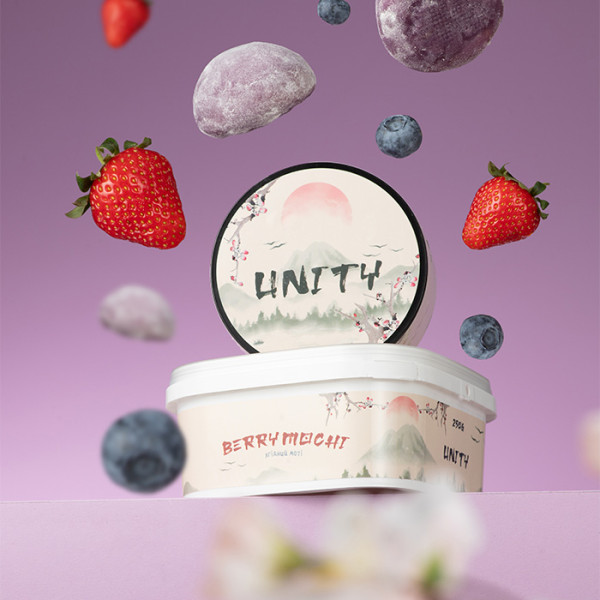 Табак Unity Urban Berry mochi (Ягодные моти) 250 г