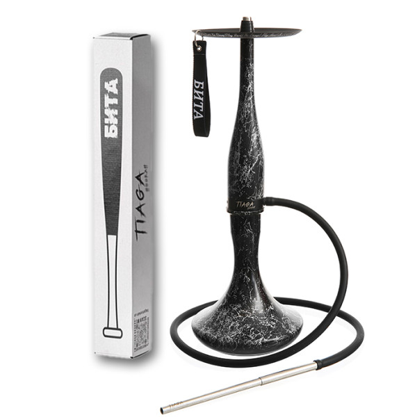 Кальян Tiaga Hookah Бита Black Marbler 70 см
