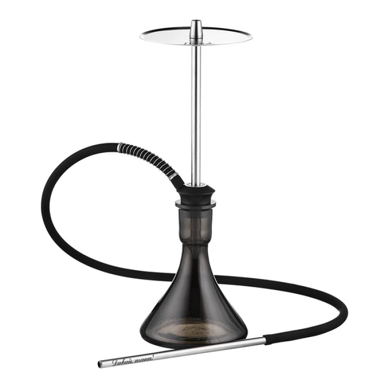 Кальян Tiaga Hookah Classic Silver на колбе Candy Black 57 см Кальян Tiaga Hookah Classic Silver на колбе Candy Black 57 см