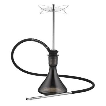 Кальян Tiaga Hookah Orbita Silver на колбе Candy Black 57 см