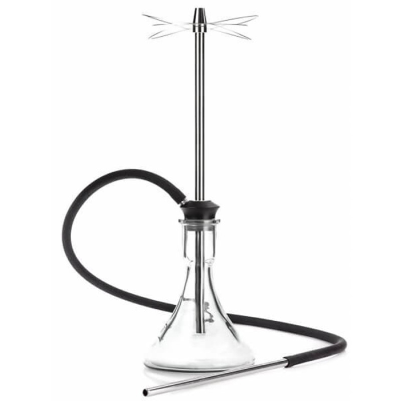 Кальян Tiaga Hookah Orbita Silver на колбе Candy Clear 57 см Кальян Tiaga Hookah Orbita Silver на колбе Candy Clear 57 см