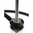 Кальян Tiaga Hookah Orbita Silver на колбе Candy Clear 57 см