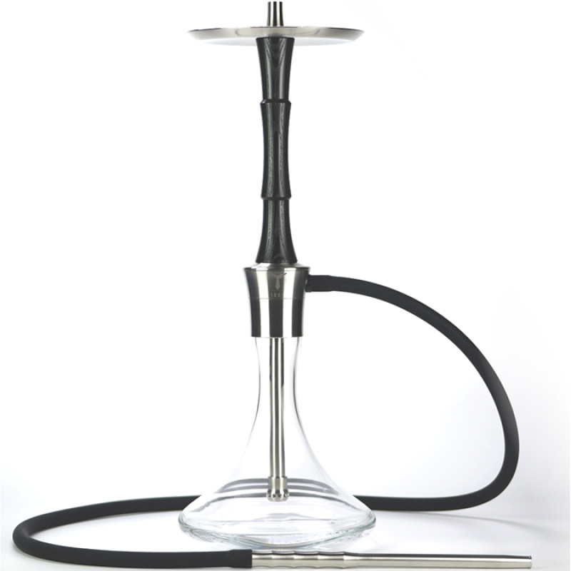 Кальян TOTEM Hookah Idol Full Black на резьбе с колбой 67 см Кальян TOTEM Hookah Idol Full Black на резьбе с колбой 67 см