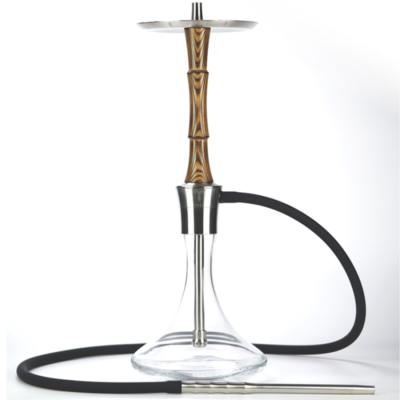 Кальян TOTEM Hookah Idol Old Wood на резьбе с колбой 67 см Кальян TOTEM Hookah Idol Old Wood на резьбе с колбой 67 см