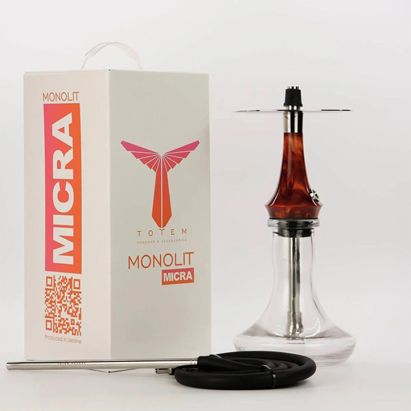 Кальян TOTEM Hookah Monolit Micra Cooper 35 см