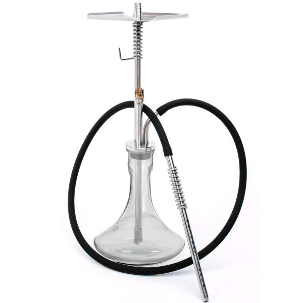 Кальян Trumpet Hookah Skull Silver 60 см
