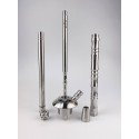 Шахта Trumpet Hookah Moar Silver 54 см