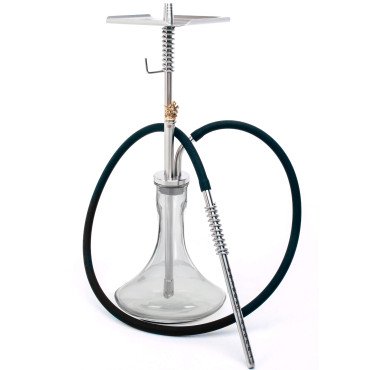 Кальян Trumpet Hookah Wolf Silver 60 см