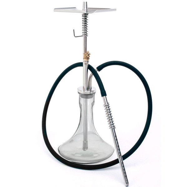 Кальян Trumpet Hookah Wolf Silver 60 см