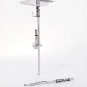 Шахта Trumpet Hookah Silver 54 см