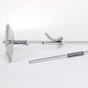 Шахта Trumpet Hookah Silver 54 см