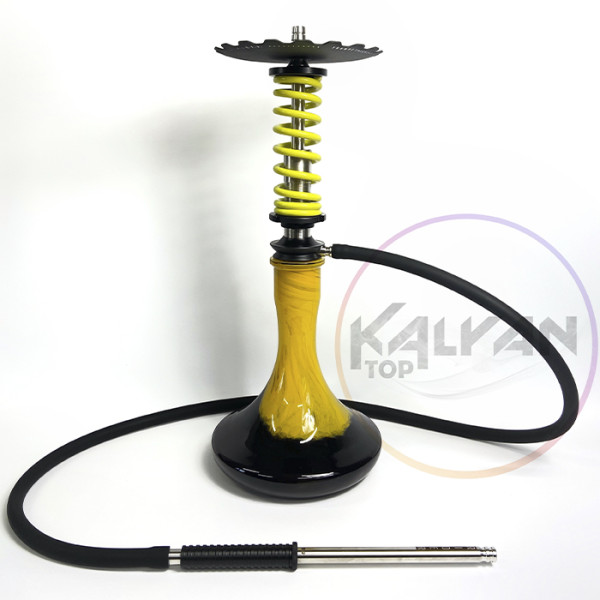 Кальян Trumpet Hookah Rider S Yellow 57 см