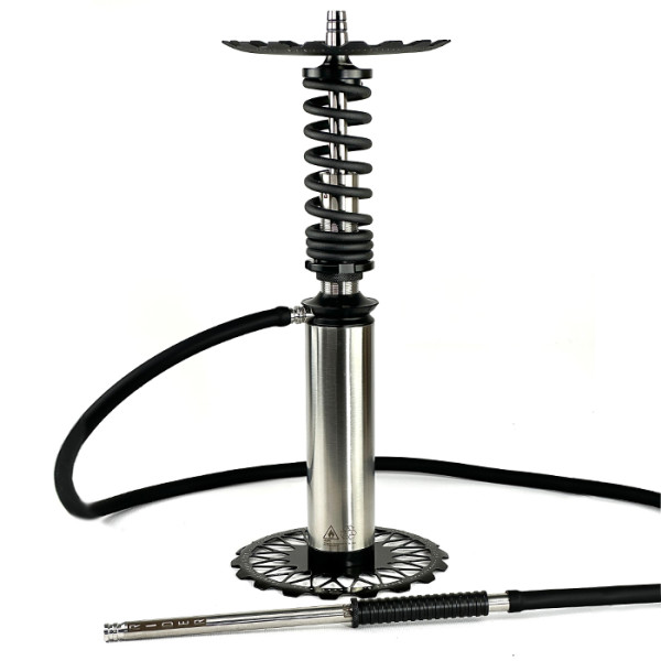 Кальян Trumpet Hookah Rider S-Still Black Super Mat 49 см