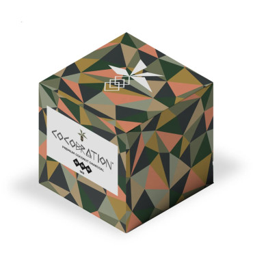 Кокосове вугілля Cocobration Premium 26 мм 1 кг Кокосове вугілля Cocobration Premium 26 мм 1 кг