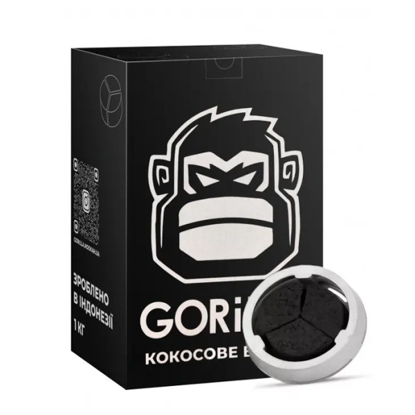 Кокосовый уголь Gorilla Kalaud 1 кг