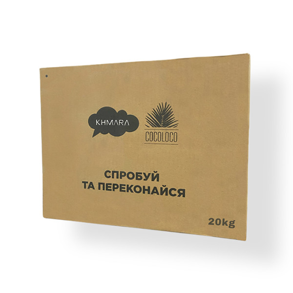 Кокосове вугілля оптом Khmara Cocoloco 20 кг