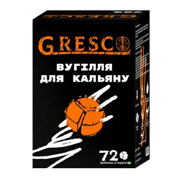 Ореховый уголь Gresco под калауд 1 кг