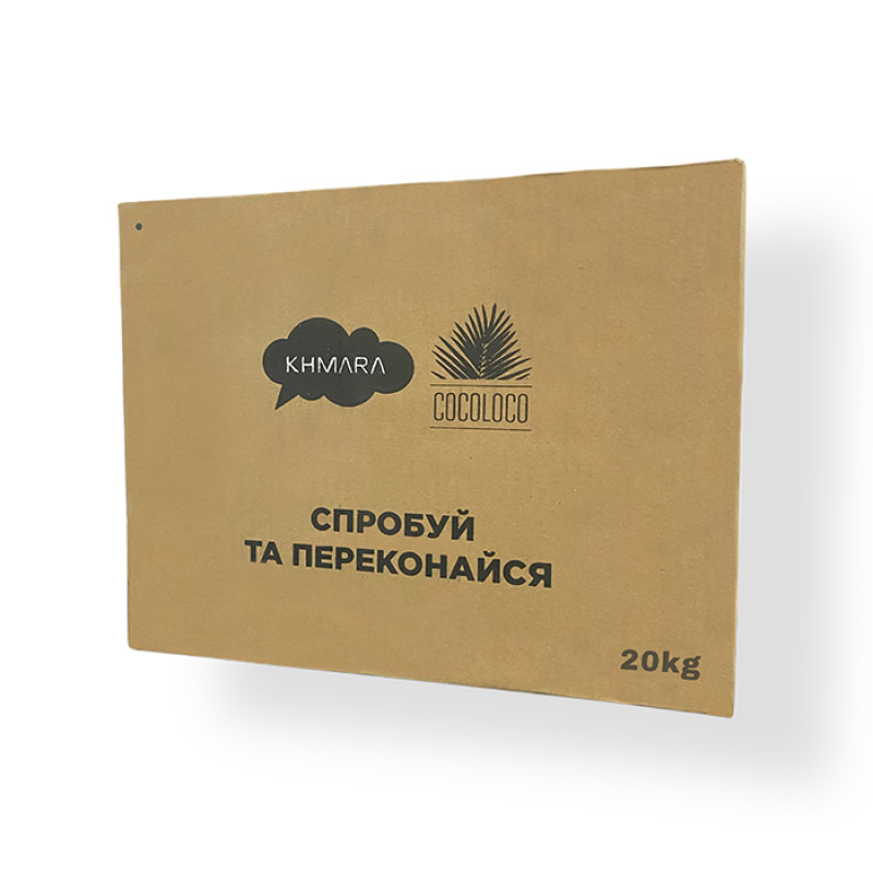 Кокосовый уголь оптом Khmara Cocoloco 20 кг